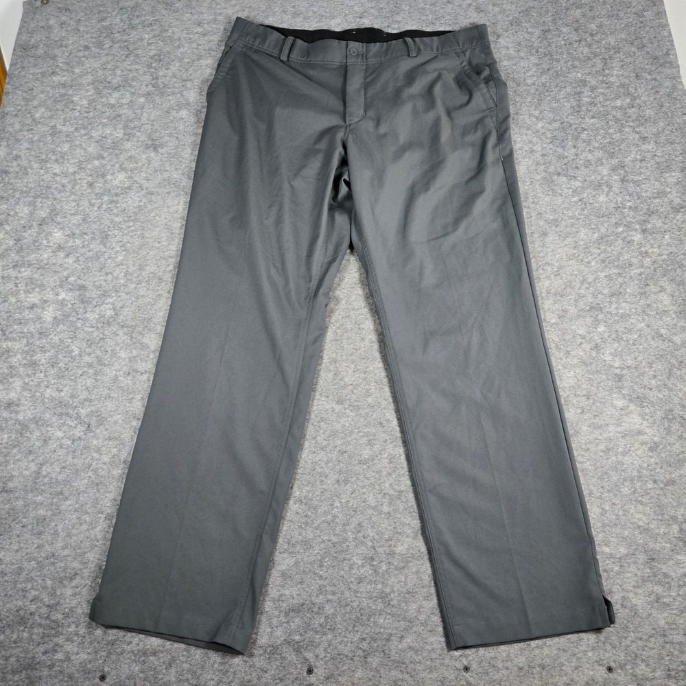 Nike Mens Gray Dri-FIT Golf Performance Chino Pants 36x32